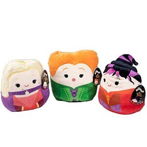 Squishmallows 8-Inch Hocus Pocus Set of 3 - Sanderson Sisters Witches